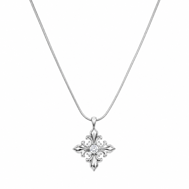 Zircon Warbler Necklace - Silver | Salty
