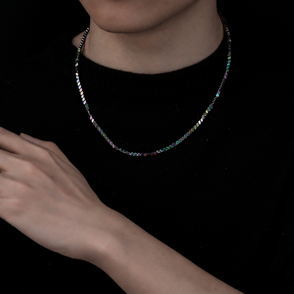 Titan Edge Bead Necklace - Multicolor