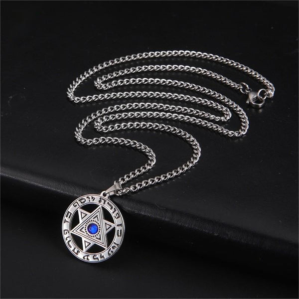Star Of David Pendant Necklace