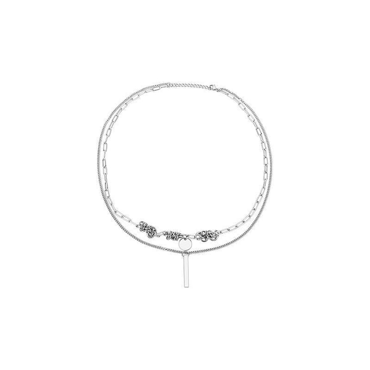 Kinetic Layered Chain Necklace | Salty