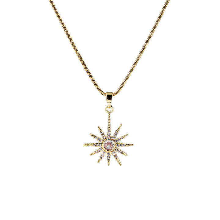 Zenith Sunburst Pendant Necklace | Salty