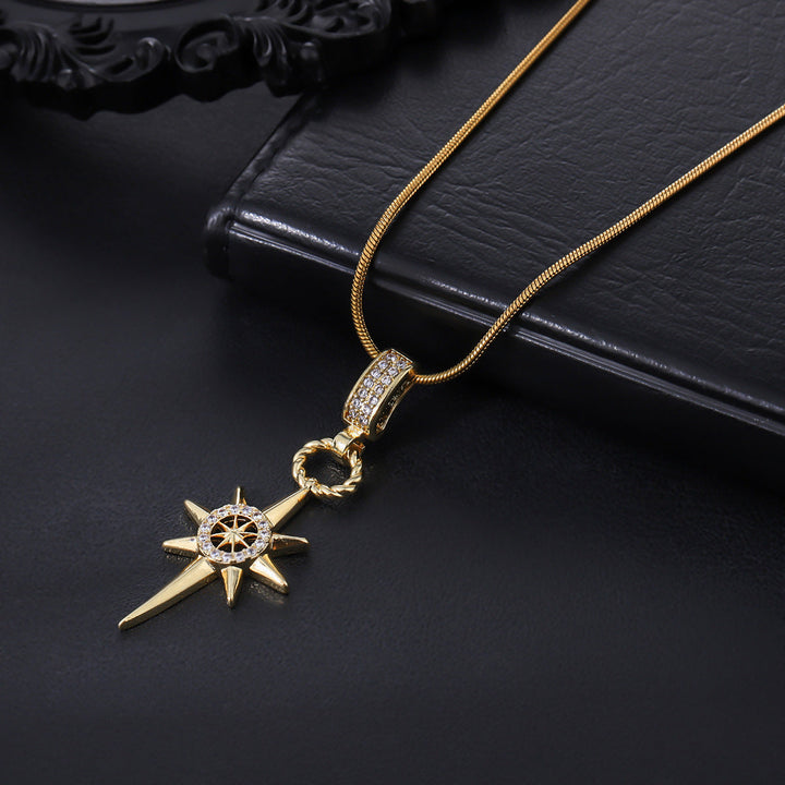 Conqueror North Star Pendant Necklace | Salty