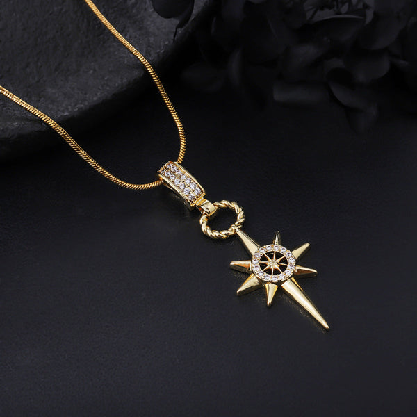 Conqueror North Star Pendant Necklace