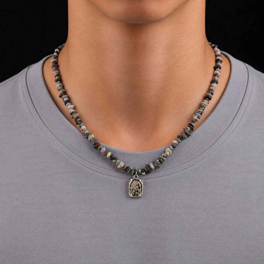 Terra Mosaic Pendant Necklace | Salty