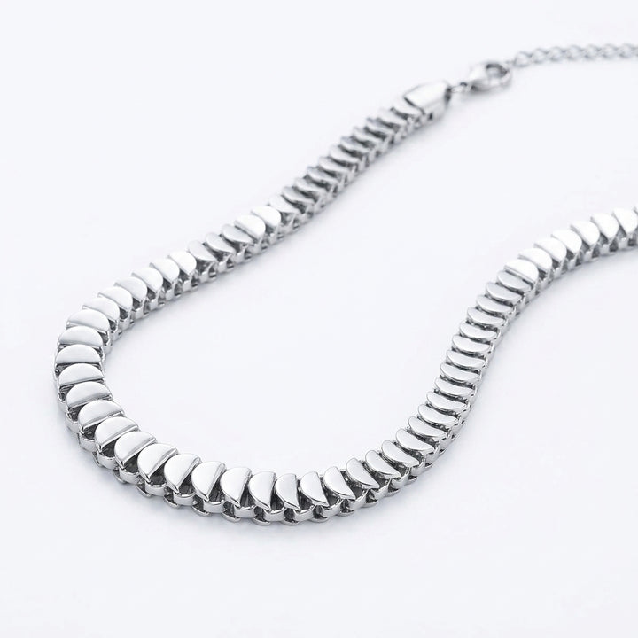 Lamellar Chain Necklace