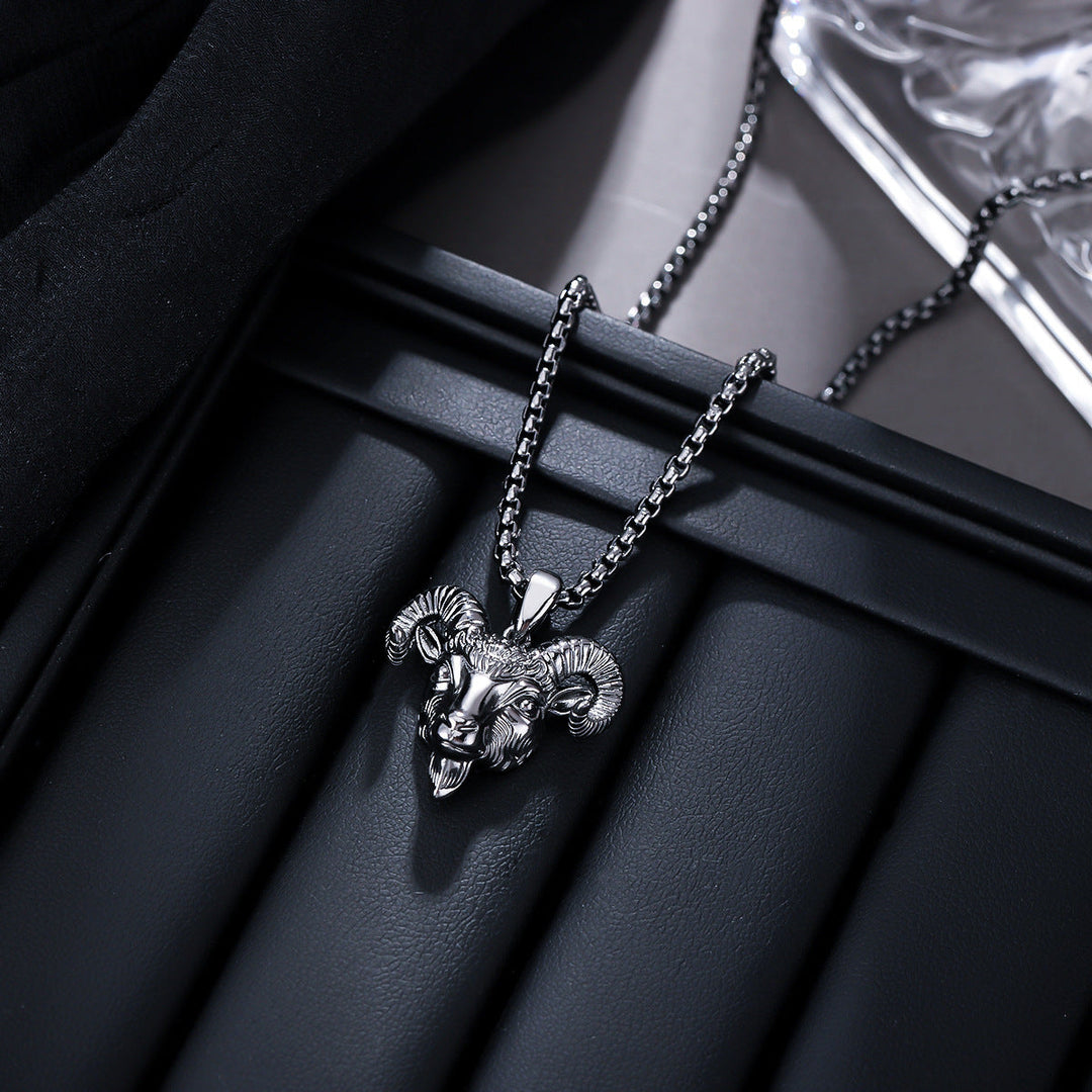 Aries Zodiac Pendant Necklace | Salty