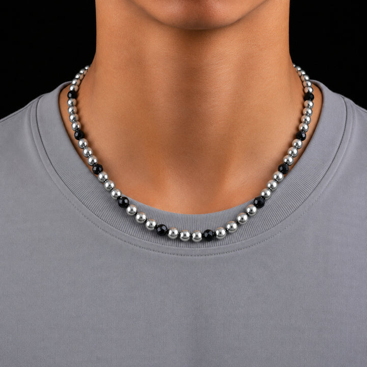 Noir Pearl Strand Necklace