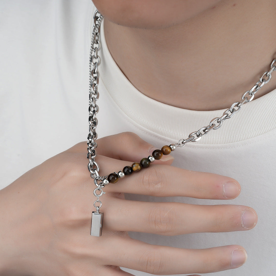 Titan Ember Dual Chain Necklace | Salty