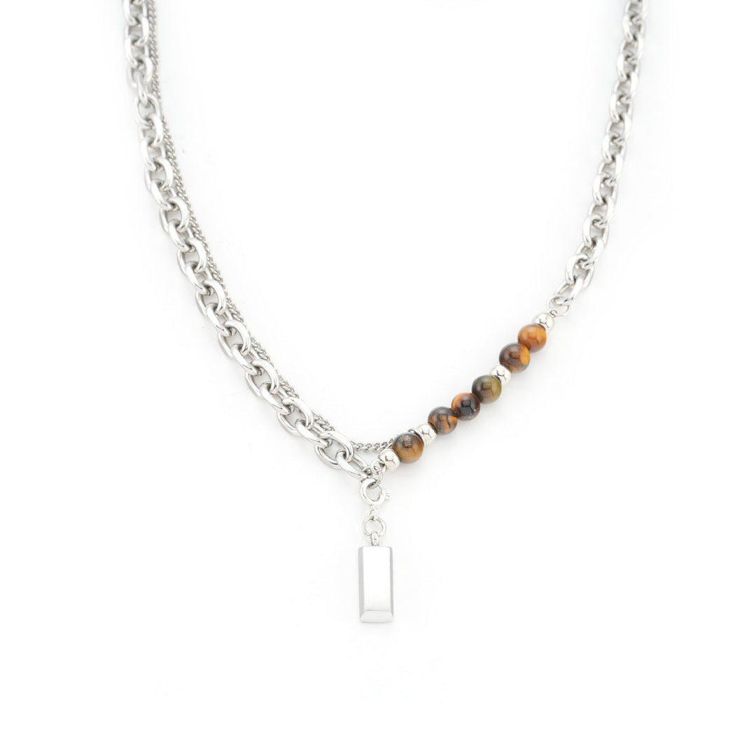 Titan Ember Dual Chain Necklace | Salty