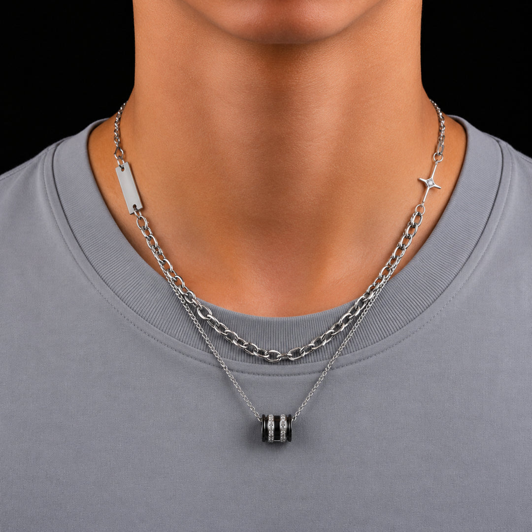Cipher Link Chain Necklace