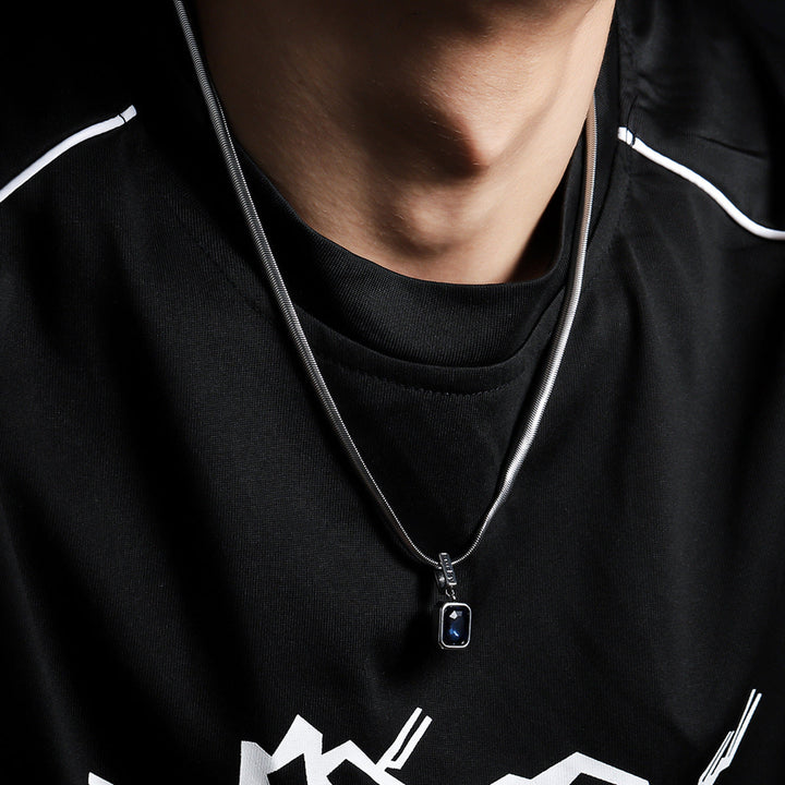 Azure Echo Pendant Necklace | Salty