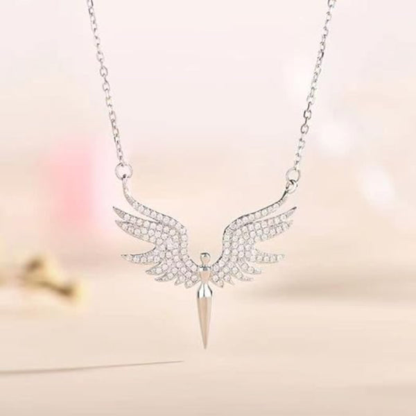 Celestia Wings Pendant Necklace