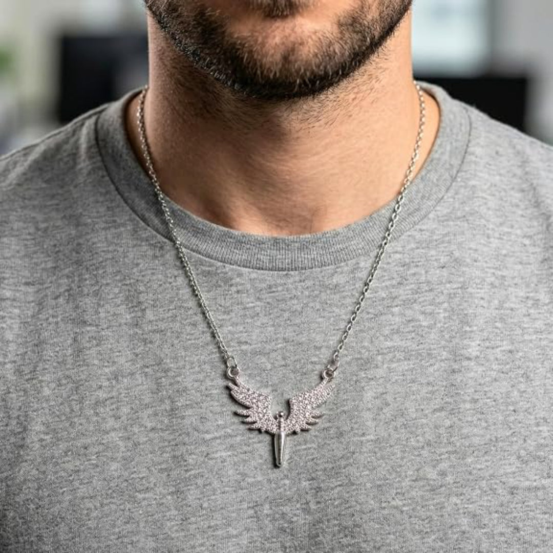 Celestia Wings Pendant Necklace