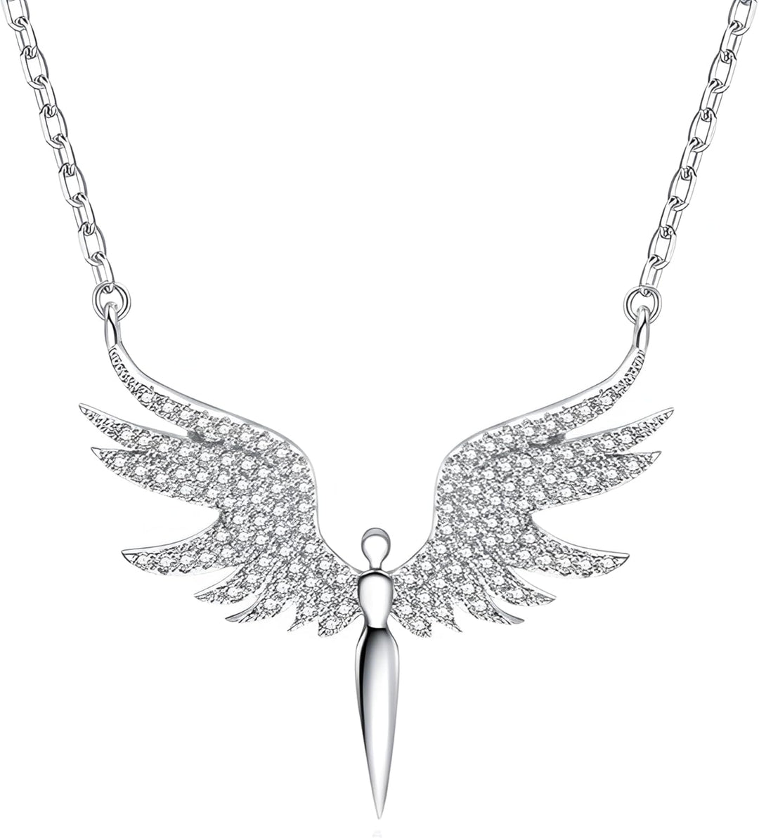 Celestia Wings Pendant Necklace