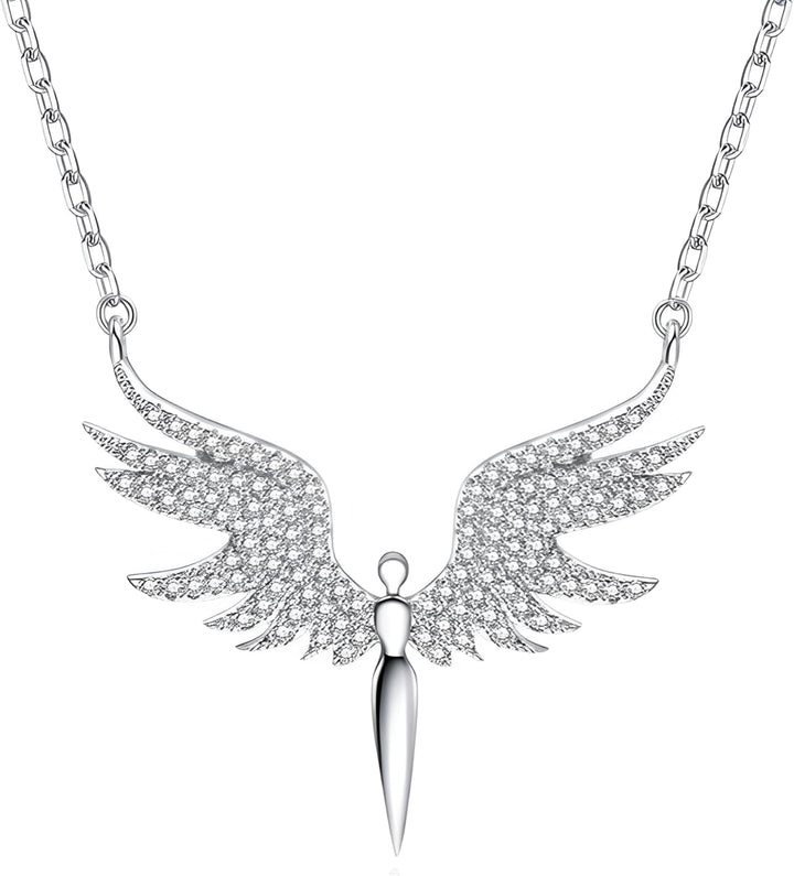 Celestia Wings Pendant Necklace