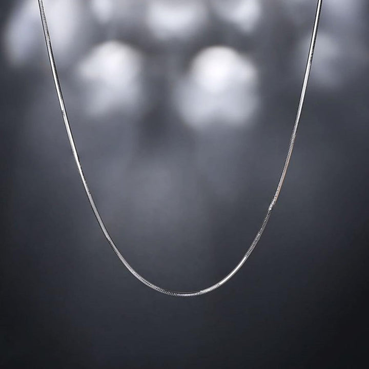Voss Square Snake Chain Necklace | Salty