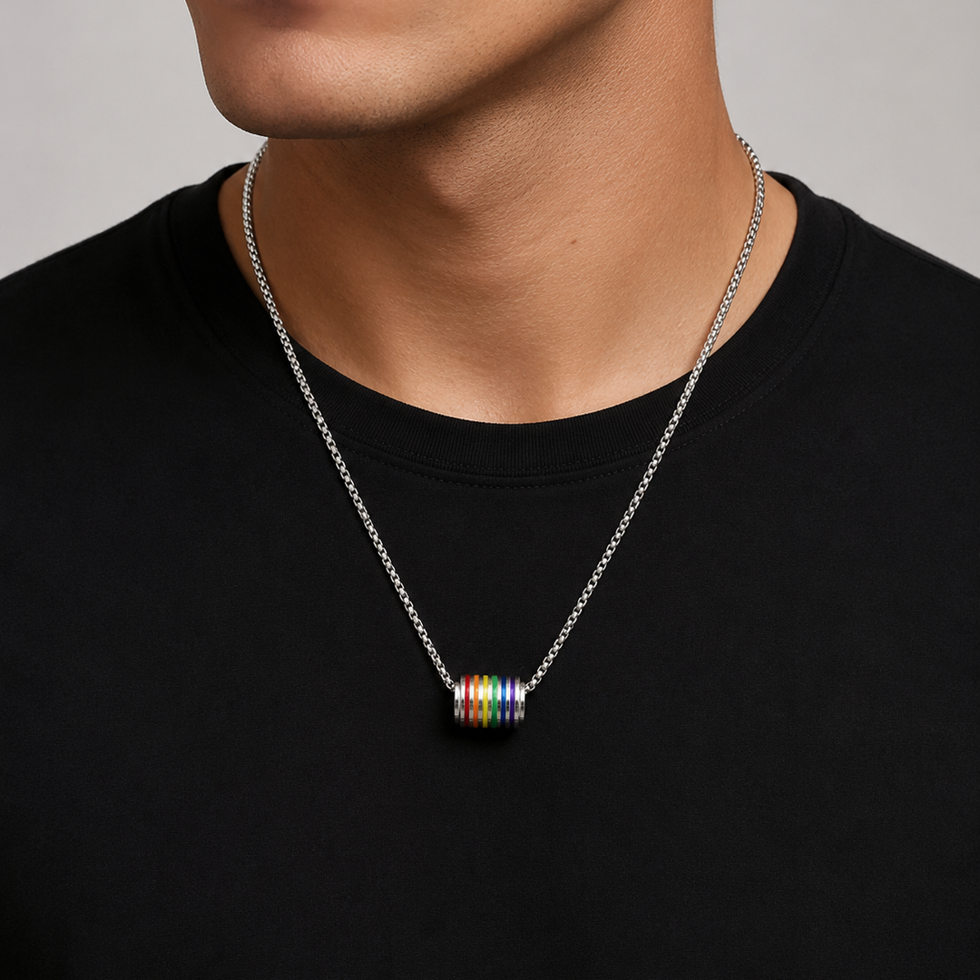 Nova Core Barrel Pendant Necklace