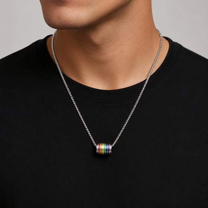 Nova Core Barrel Pendant Necklace