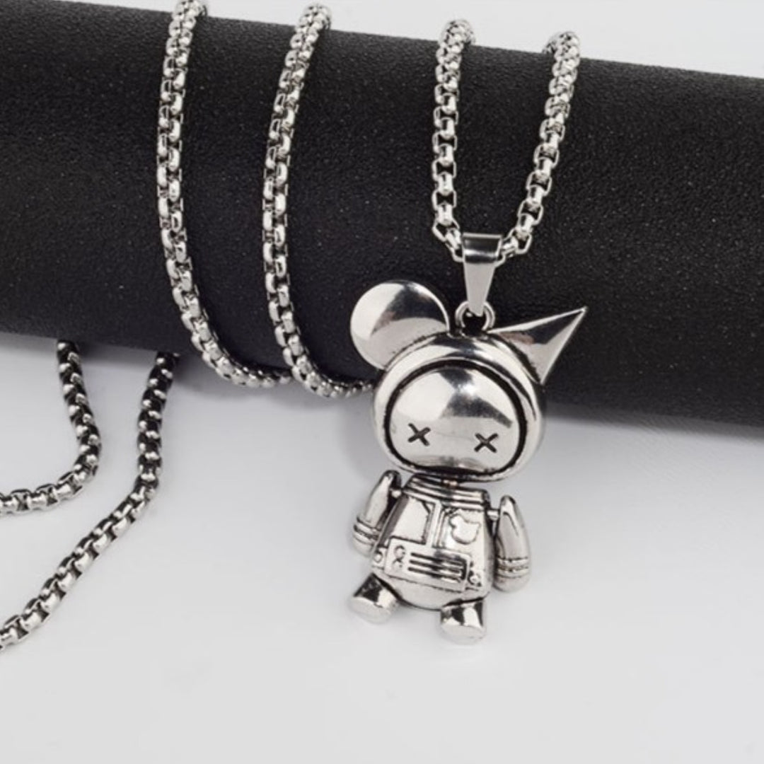 Cosmic Scout Spaceman Necklace