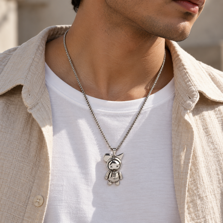 Cosmic Scout Spaceman Necklace
