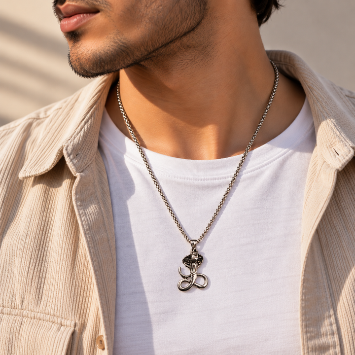 Serpent King Cobra Necklace