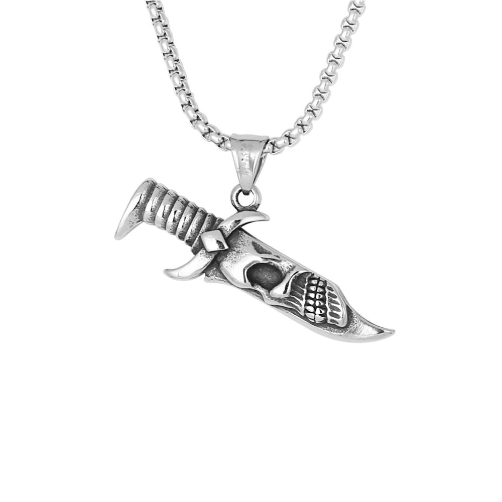 Skull Dagger Necklace