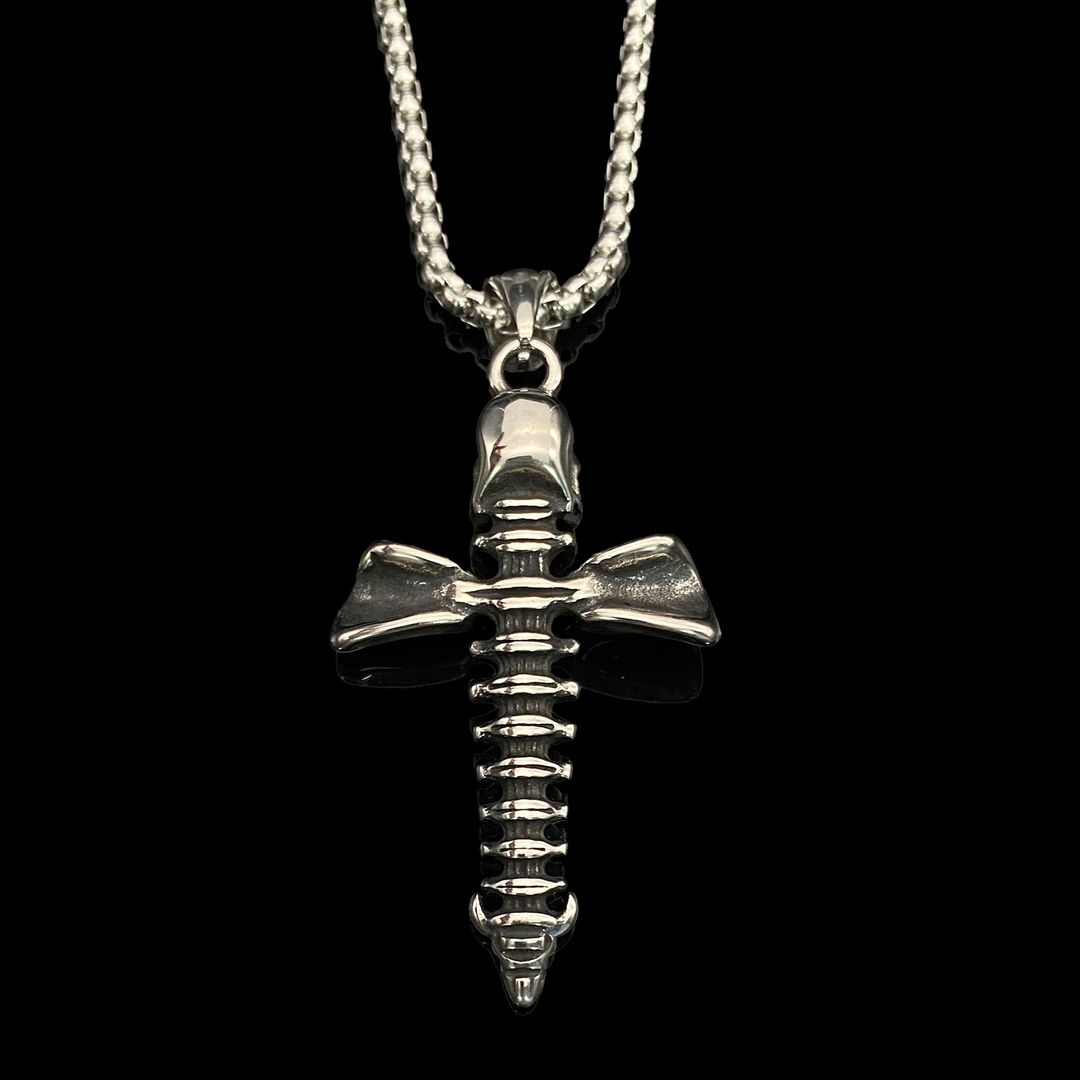 Spine Skull Necklace