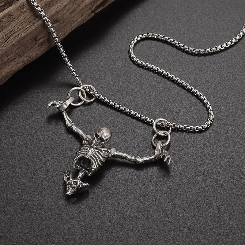 Bone Rattle Necklace