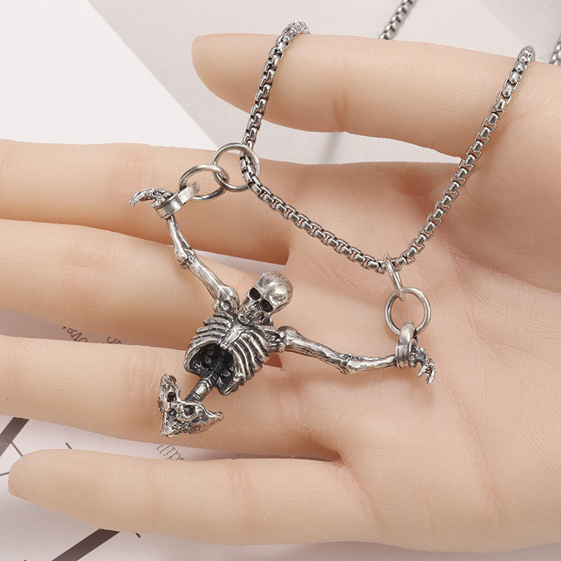 Bone Rattle Necklace