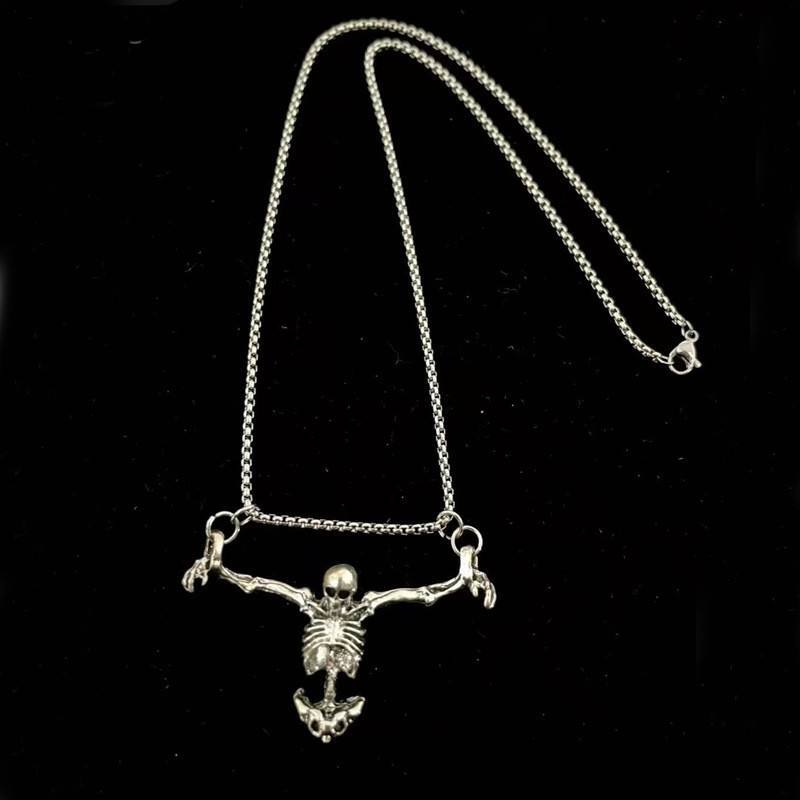 Bone Rattle Necklace