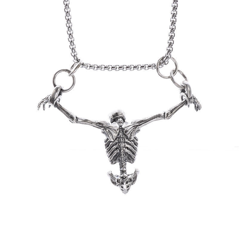 Bone Rattle Necklace