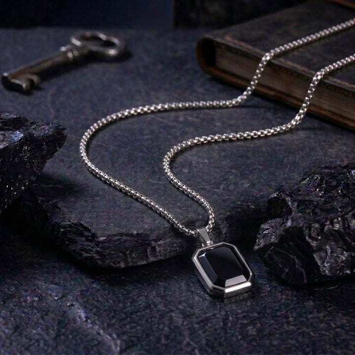 Void Sterling Mens Chain &amp; Bracelet Set
