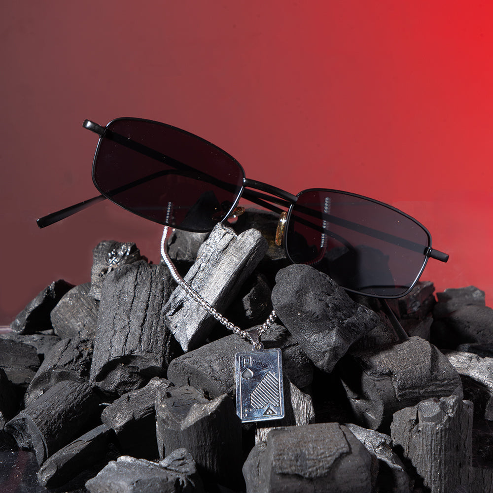 Ace Black Shades & Necklace Combo | Salty