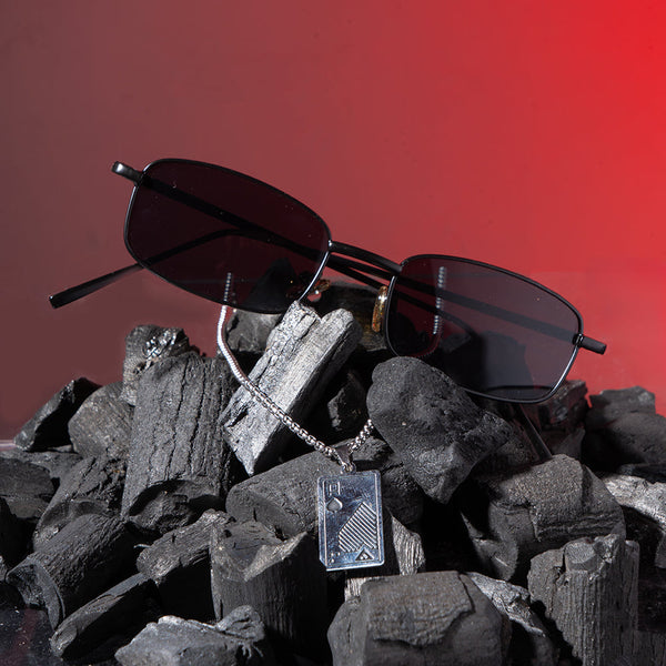 Ace Black Shades & Necklace Combo