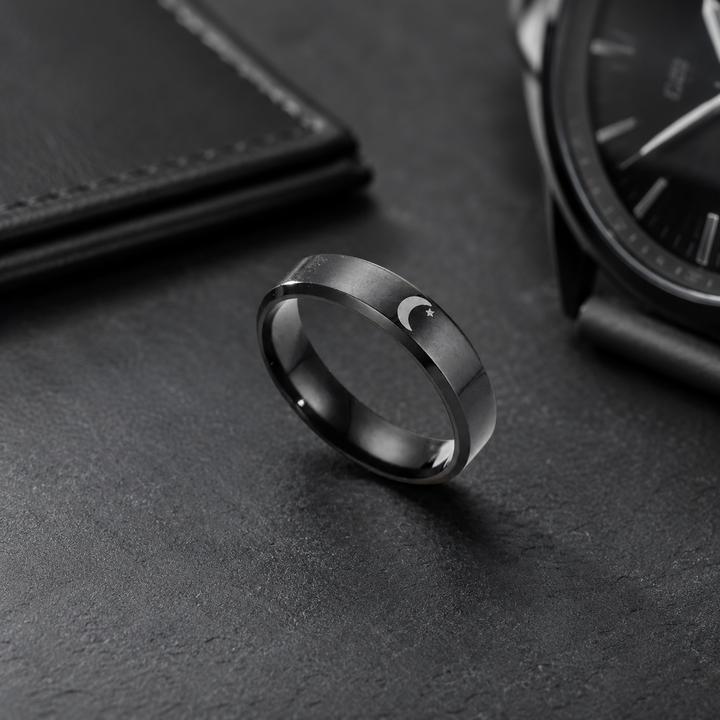Moon Signet Ring