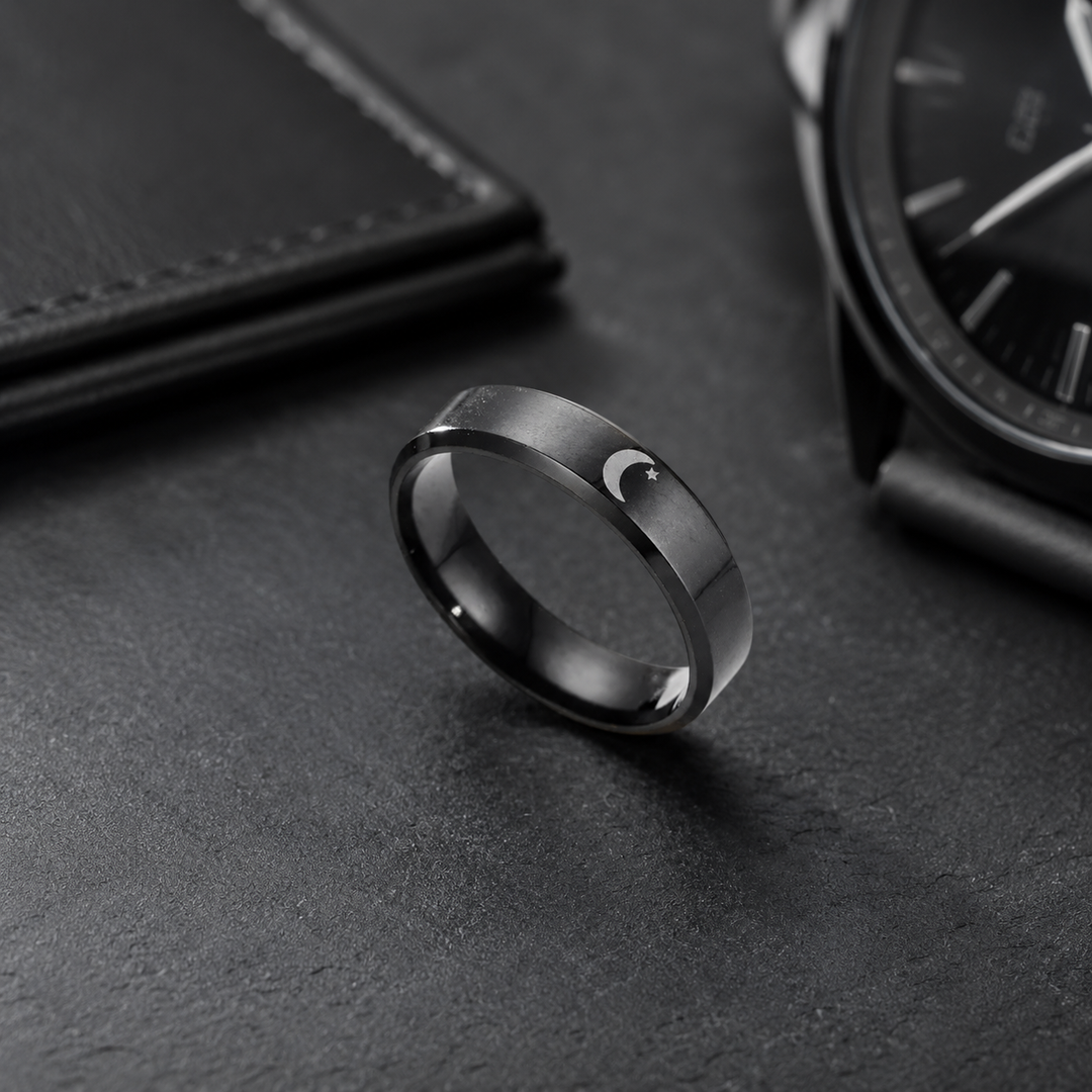 Moon Signet Ring
