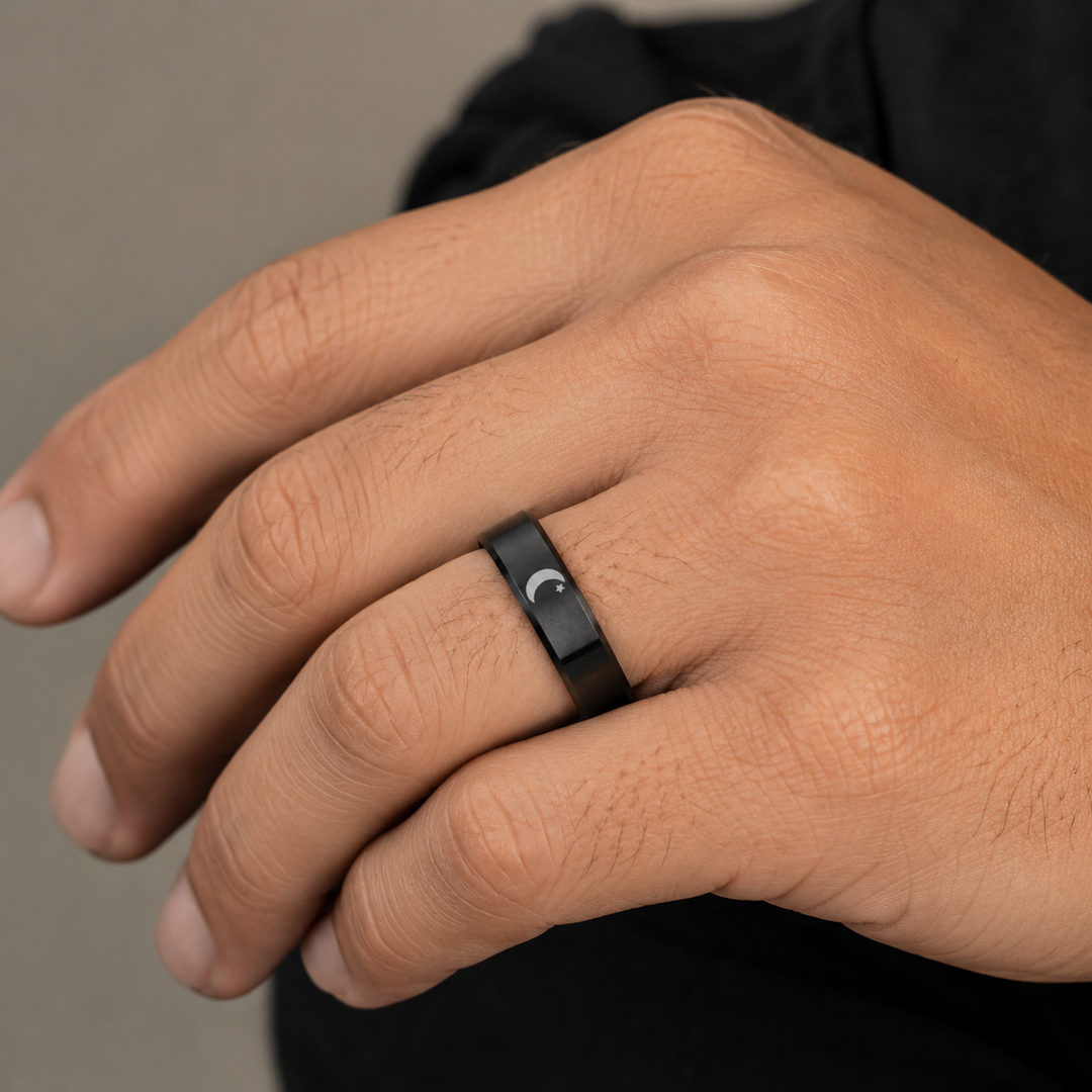 Moon Signet Ring