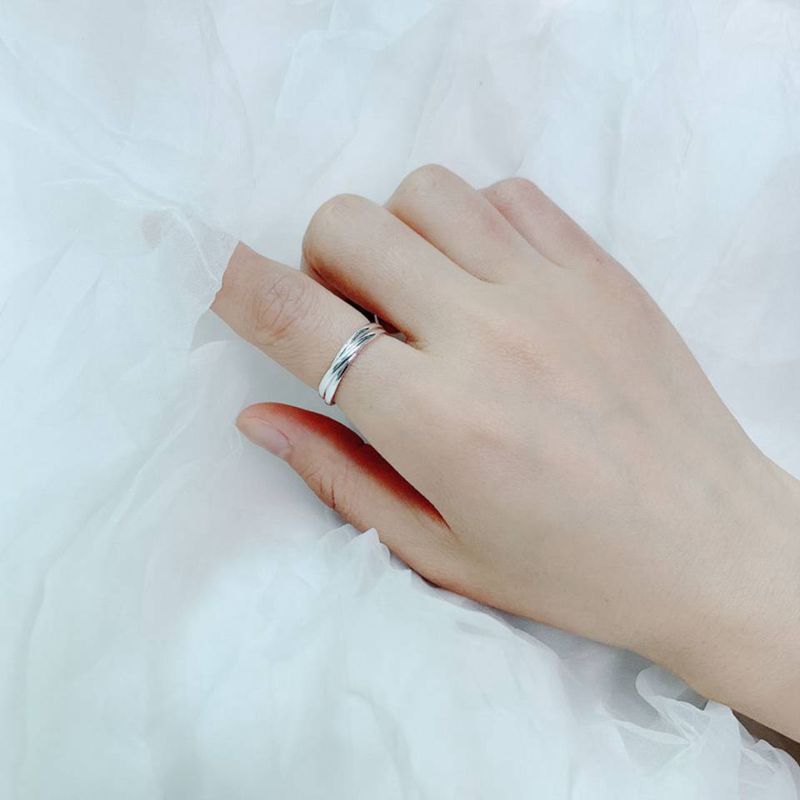 Silver Geometric Ring | Salty