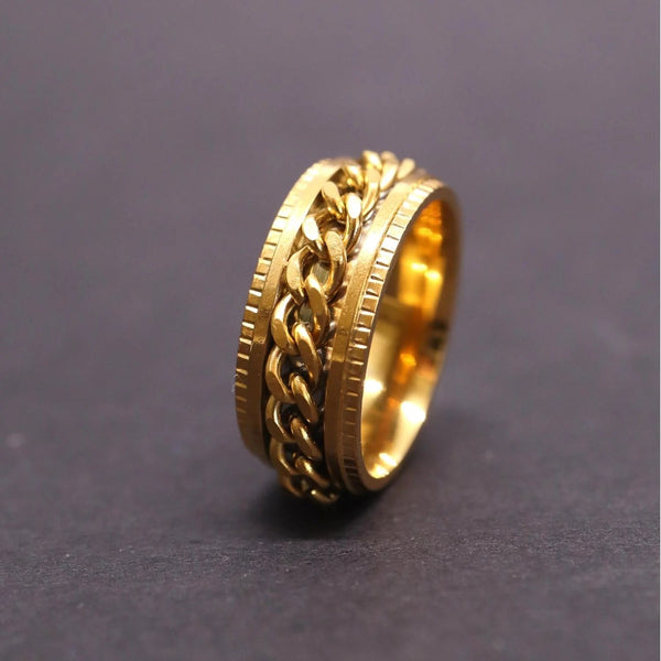 Runic Gold Band