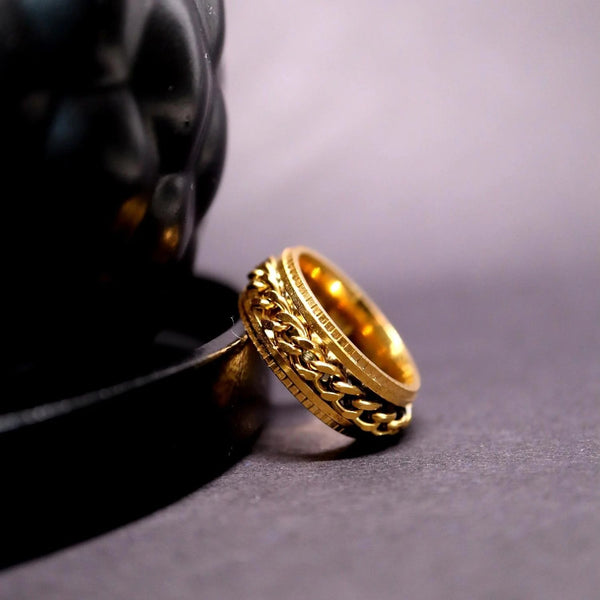 Runic Gold Band