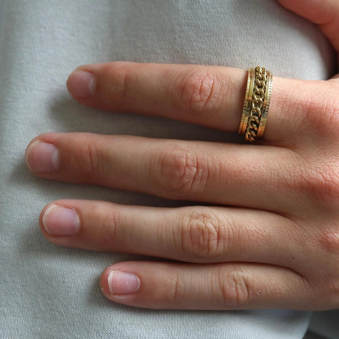 Runic Gold Band | Salty