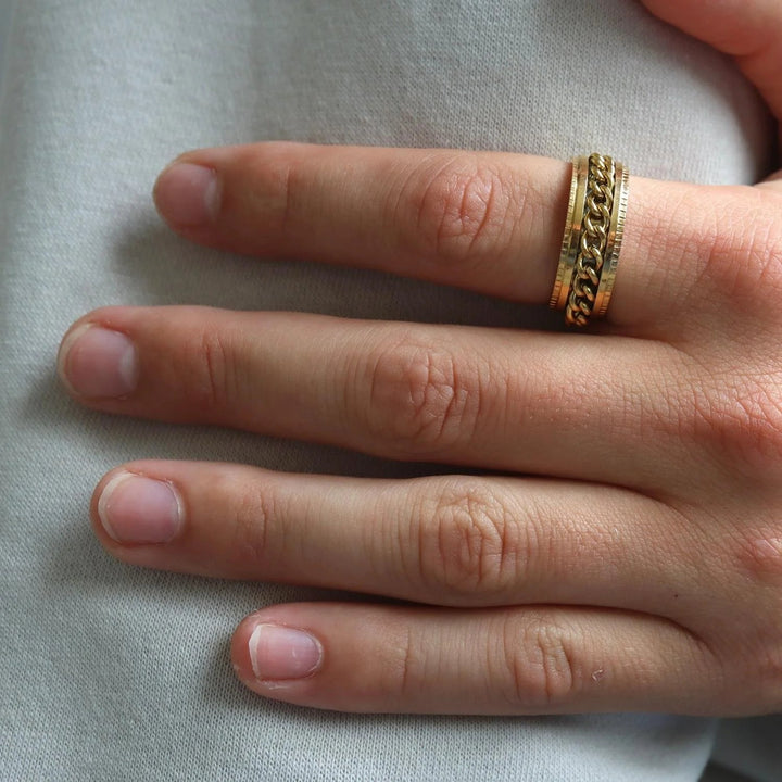 Runic Gold Band | Salty