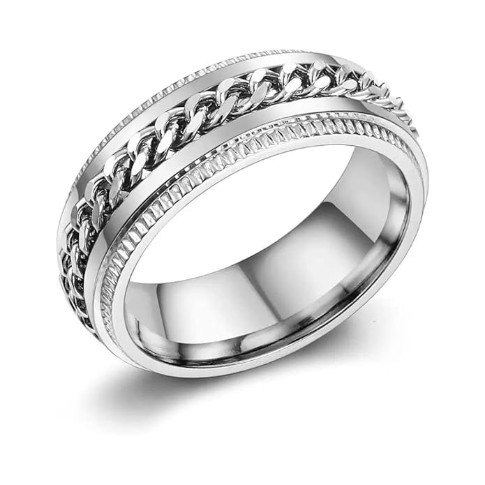 Runic Silver Band
