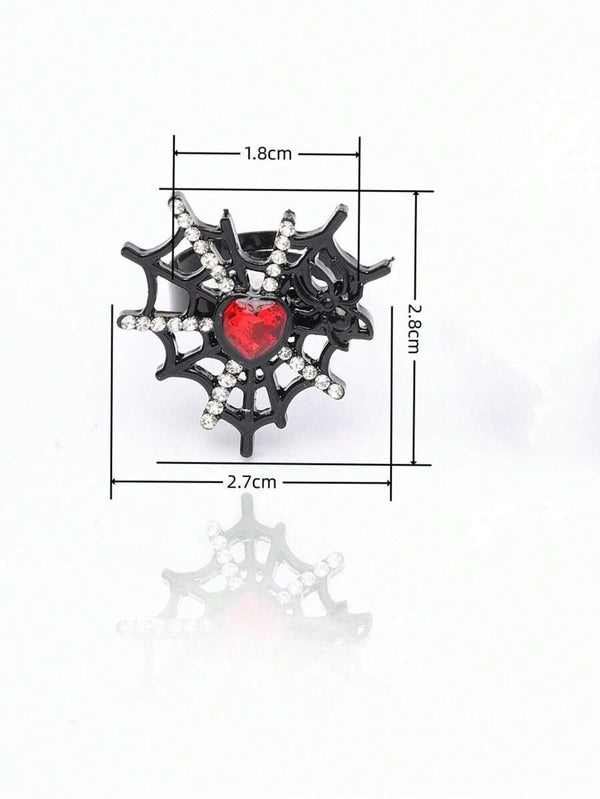 Silken Heart Blood Ring