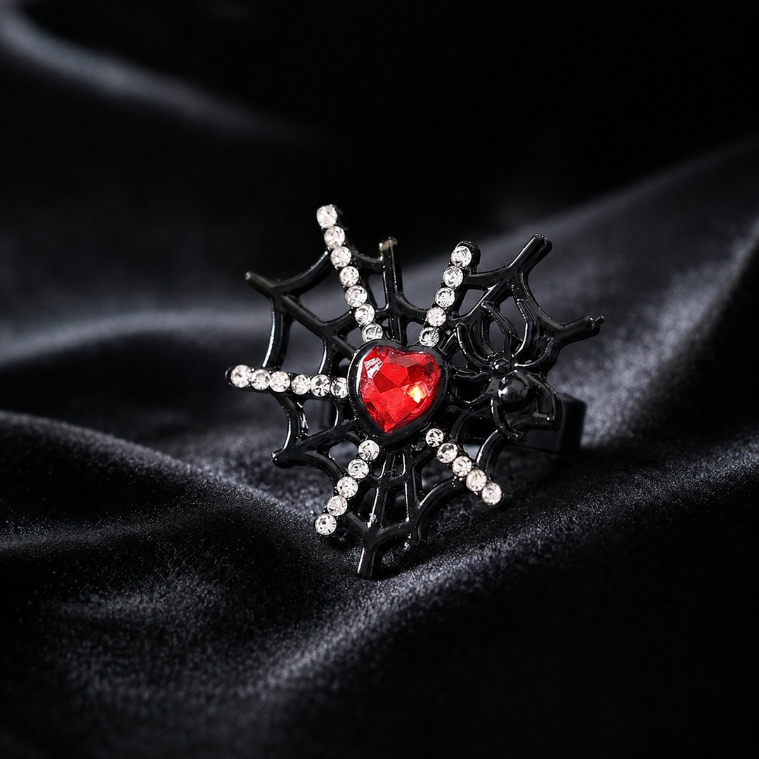 Silken Heart Blood Ring
