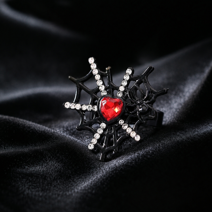 Silken Heart Blood Ring