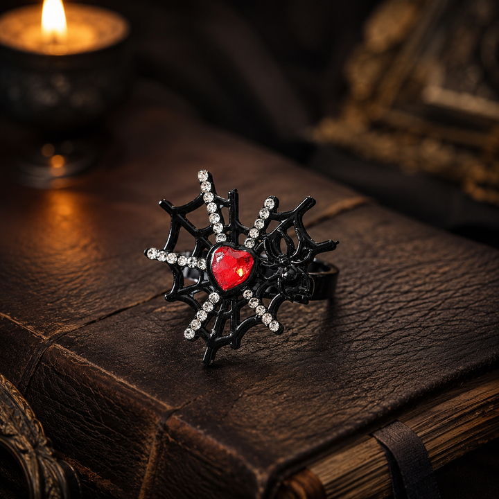 Silken Heart Blood Ring