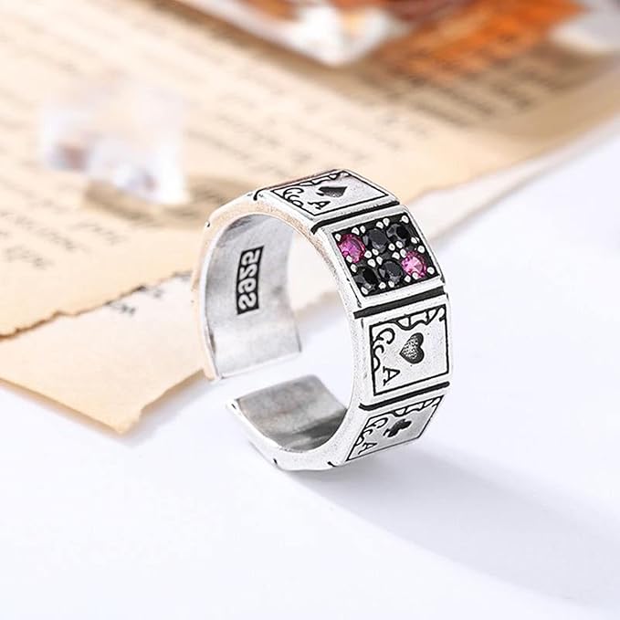 Fortune’s Card Ring - Salty Accessories