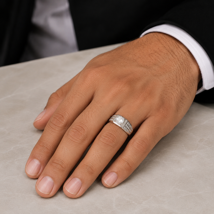 Luminous Crystal Ring