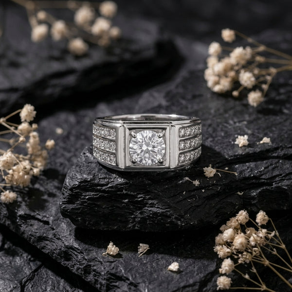 Luminous Crystal Ring